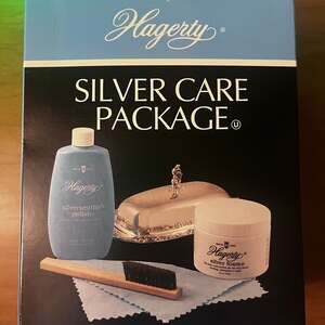 Hagerty Silver Care Package - Silversmiths' Polish & Silver Foam Cleaner